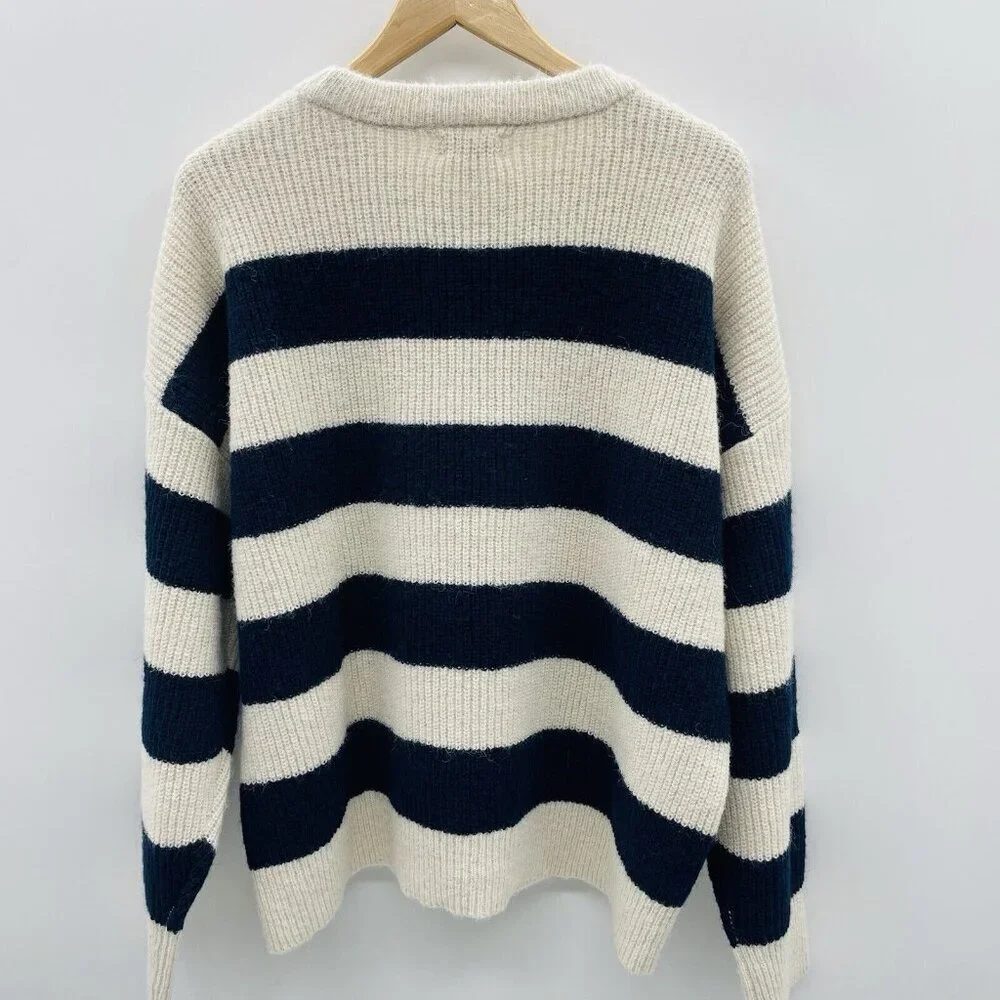 On 34th Womens Plus Size 2X Shaker Crewneck Long-Sleeve‎ Sweater in Blue $59